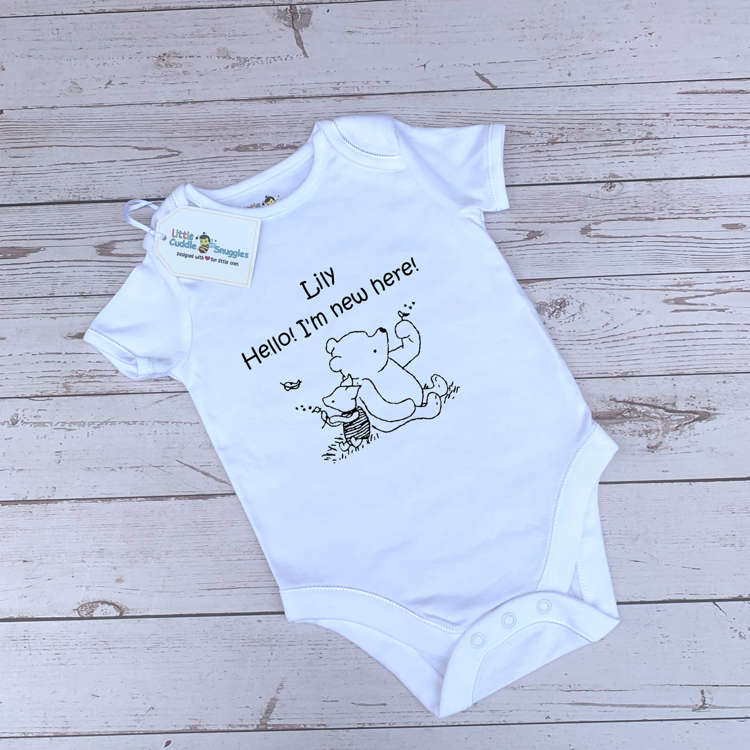 Personalised Baby Vests