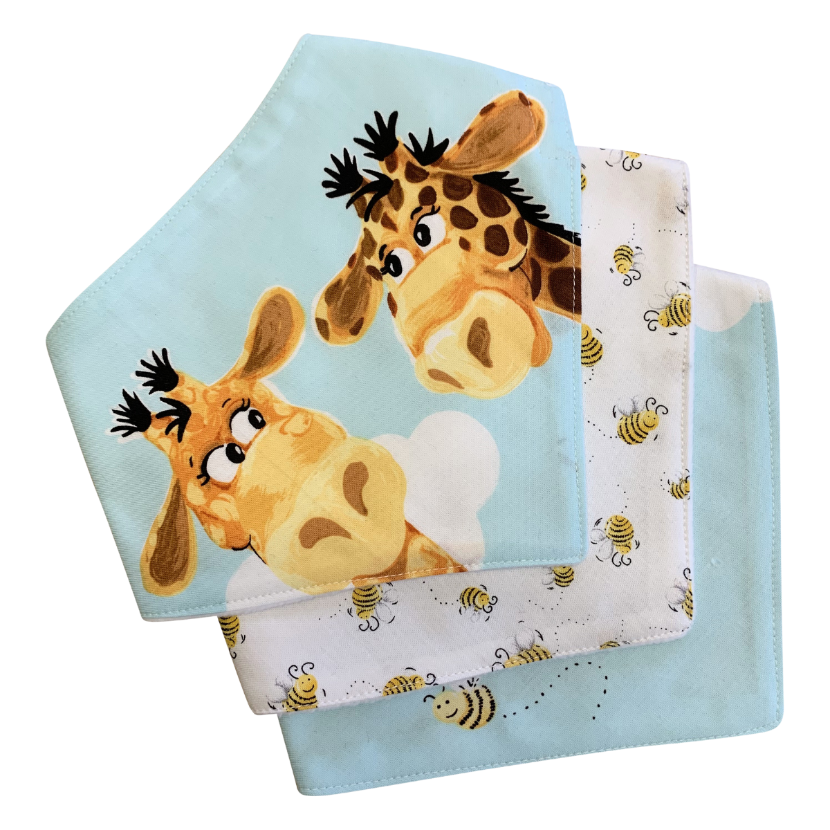 Bandana Bibs (set of 3)