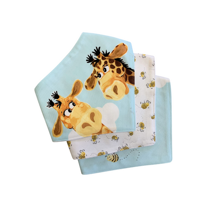 Bandana Bibs (set of 3)