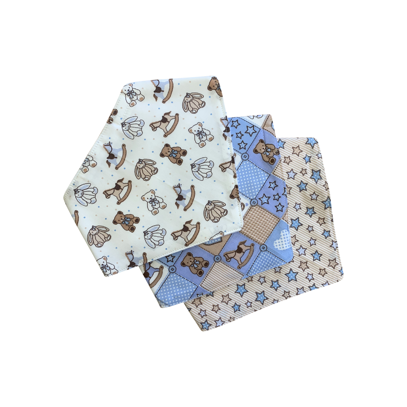 Bandana Bibs (set of 3)
