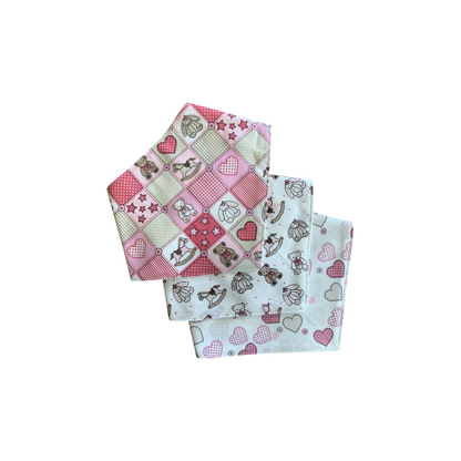 Bandana Bibs (set of 3)
